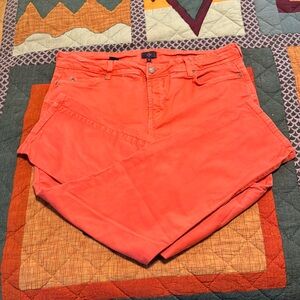 NYDJ Women's Jeans in Bright Orange